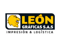 Logo León Gráficas - aliados centro de consultoria empresarial